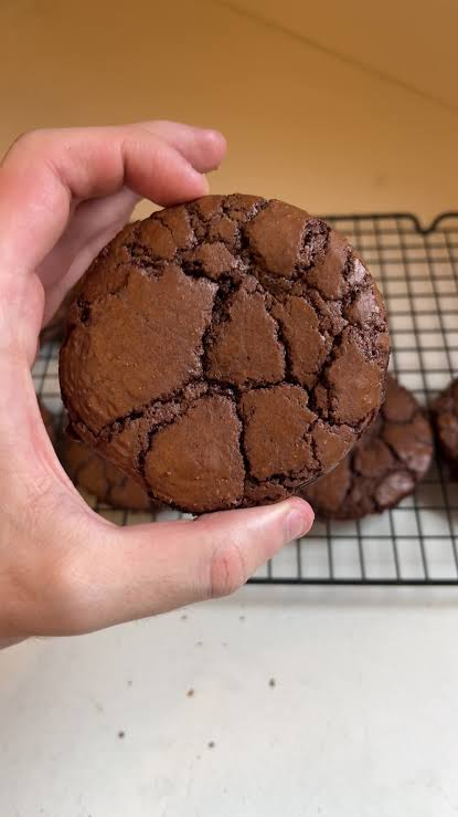 Cookie de chocolate saudável